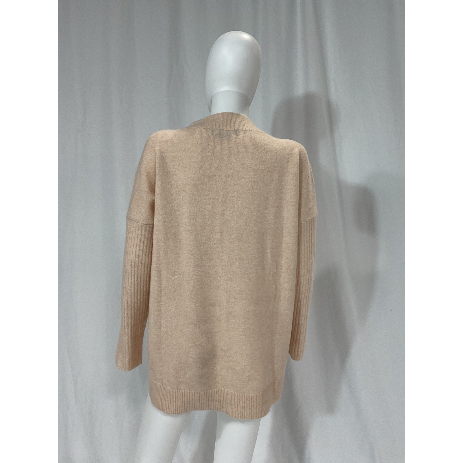 Hatch 'The Eva' Tan V-Neck Sweater Size 2