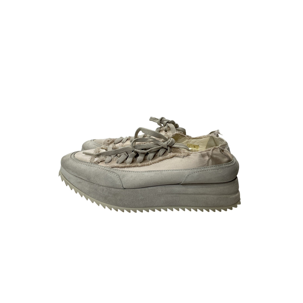 Pedro Garcia 'Orella' White Platform Sneaker Size 8.5 B / 38.5 EU