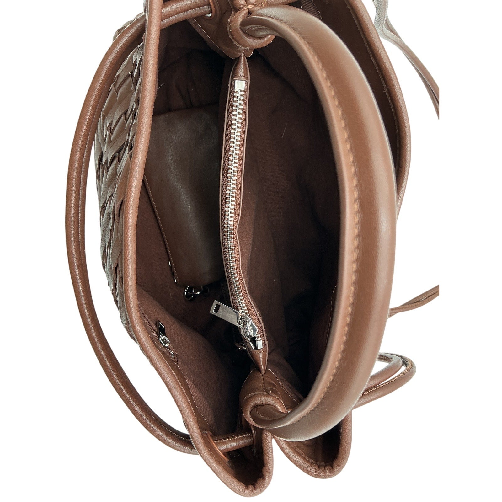 Walter Baker 'Hazel' Brown Leather Top Handle Bag