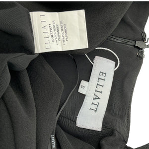 Elliatt Ruffled Black Creole Dress Size S