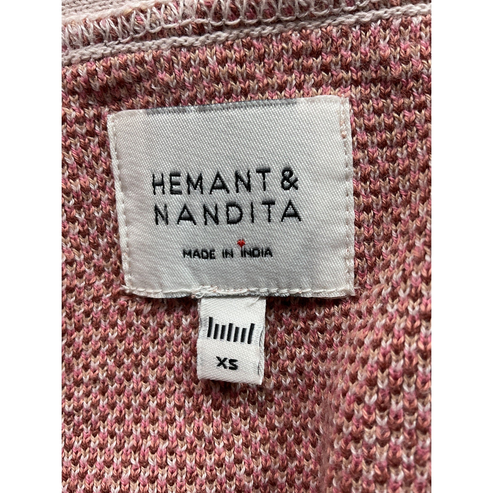 Hemant And Nandita 'Luana' Pink Cardigan Size XS