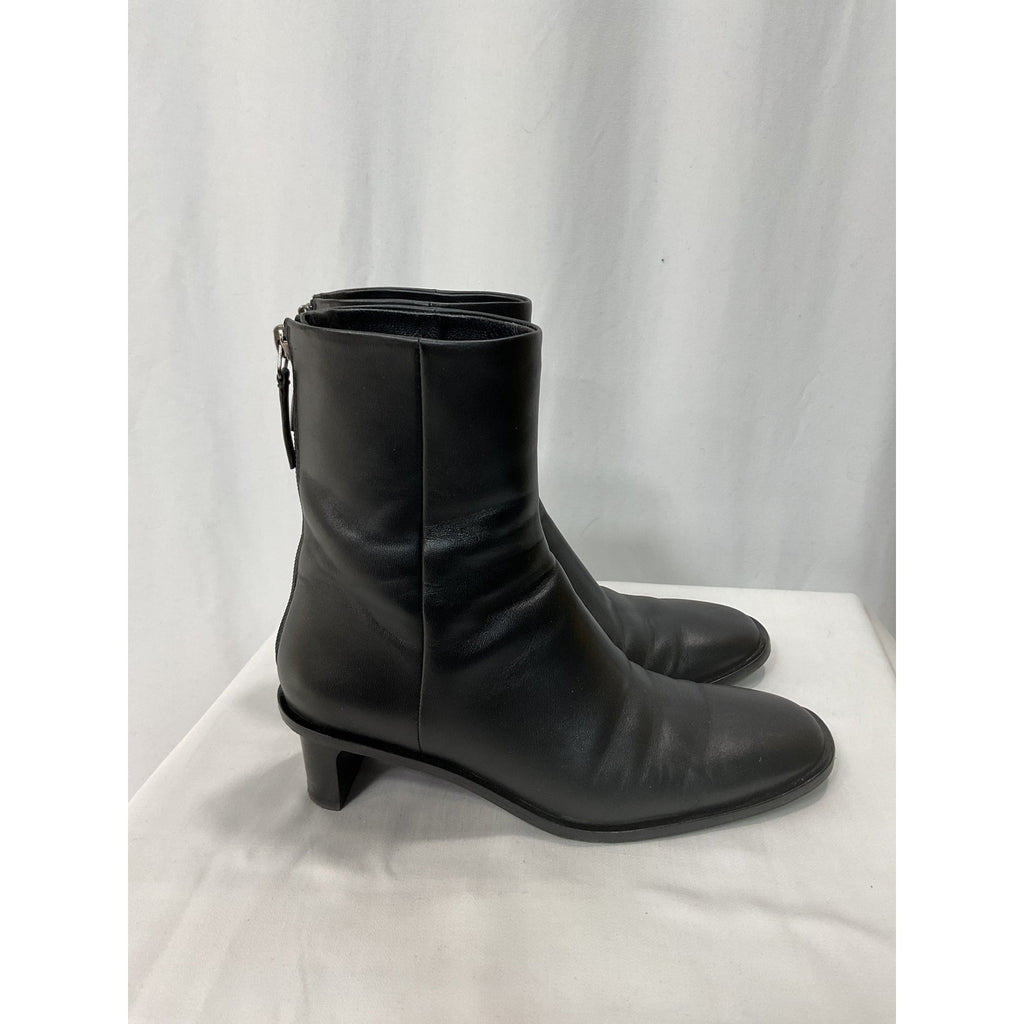 A.Emery 'Soma' Black 60Mm Leather Ankle Boot Size 6