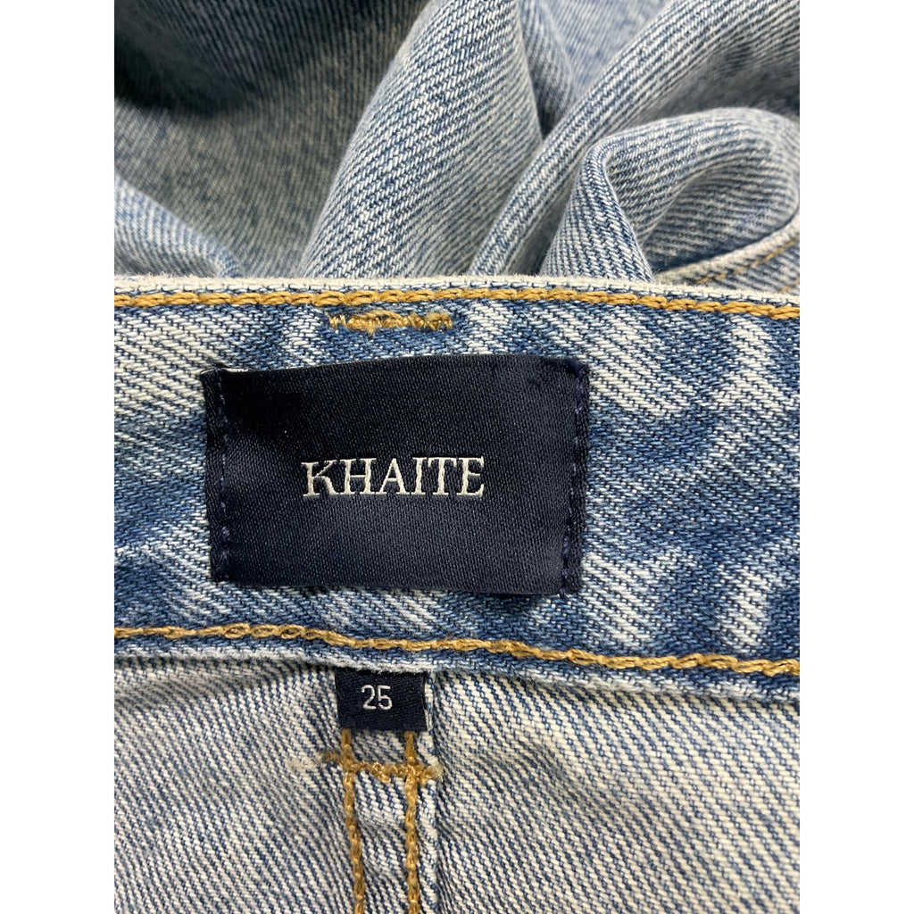 Khaite 'Charlene' Blue Skirt Size 25