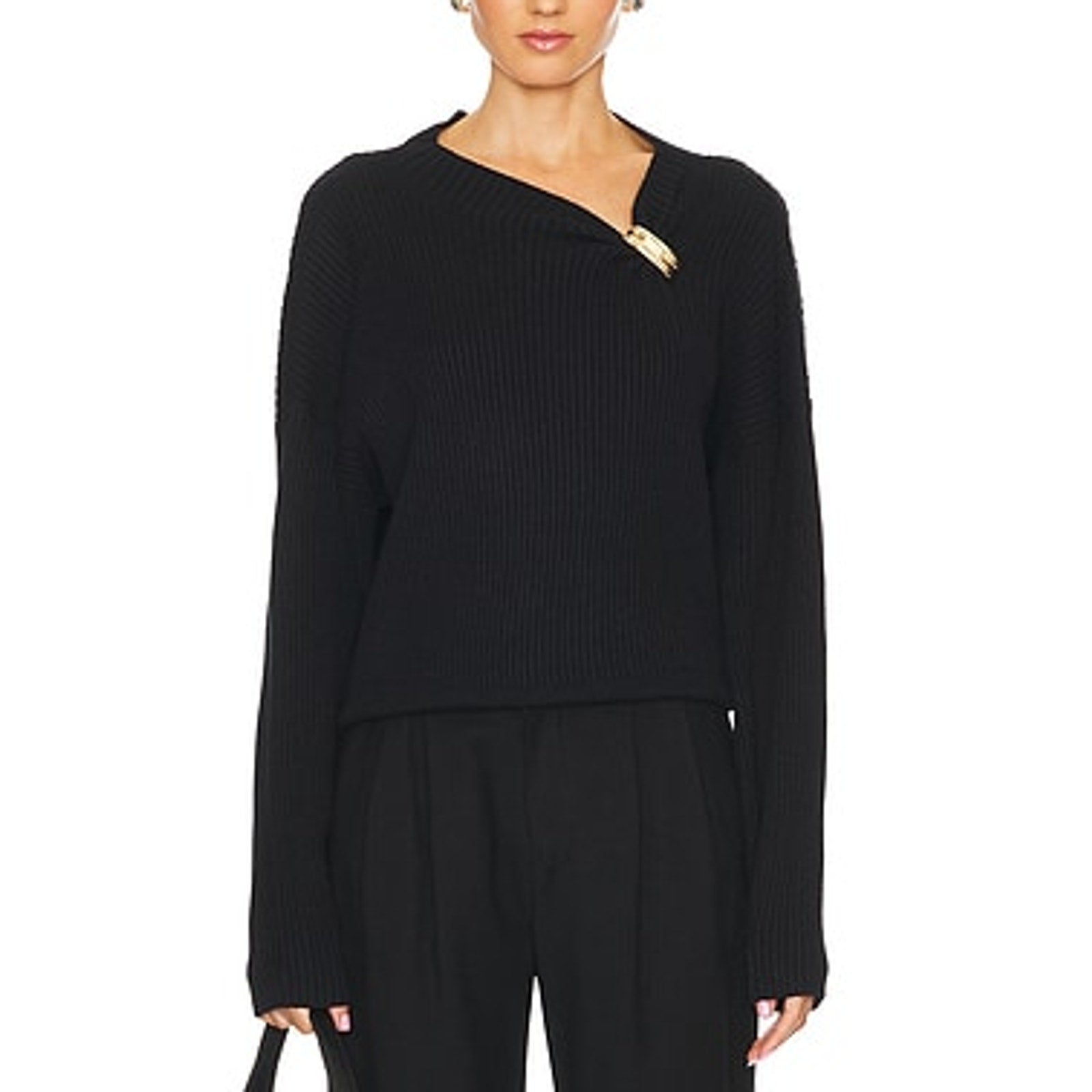 Acler 'Westerdale' Black Jumper Size 4