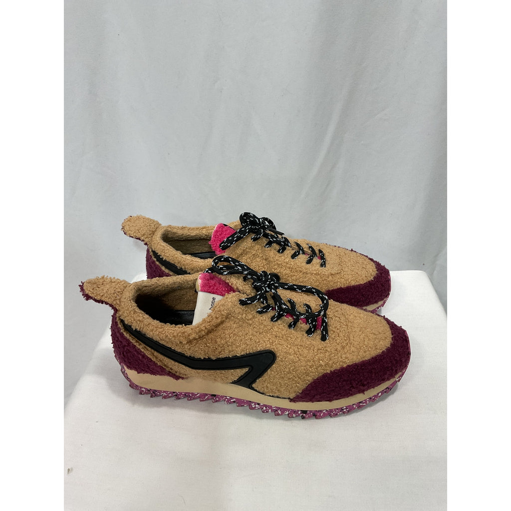Rag & Bone 'Retro' Tan Runner Sneakers Size 8