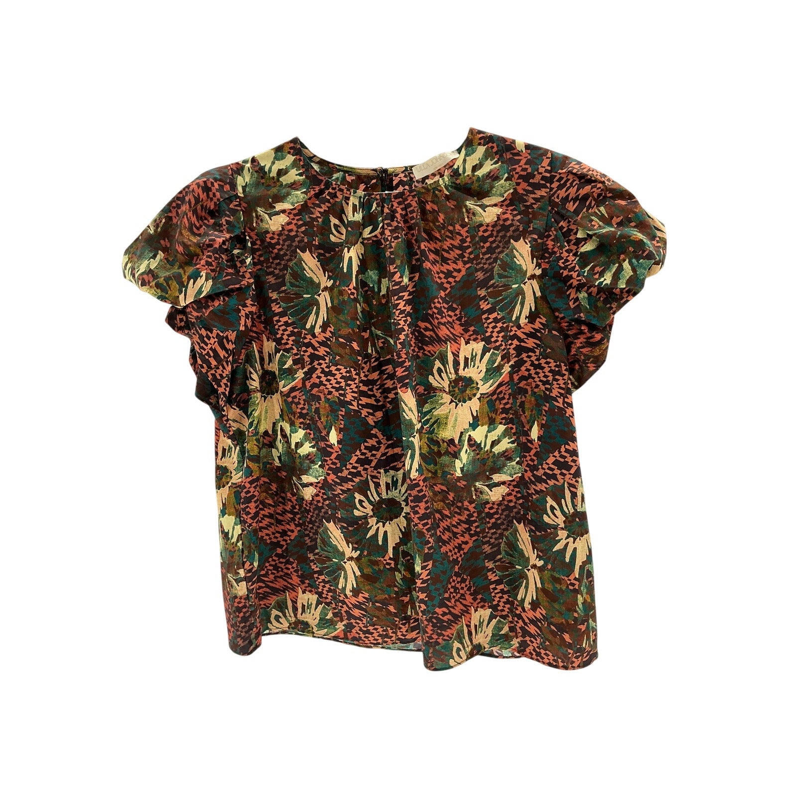 Ulla Johnson 'Iren' Brown Top Size 8