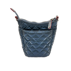 Mz Wallace Quilted Blue Crosby Go Crossbody Bag One Size