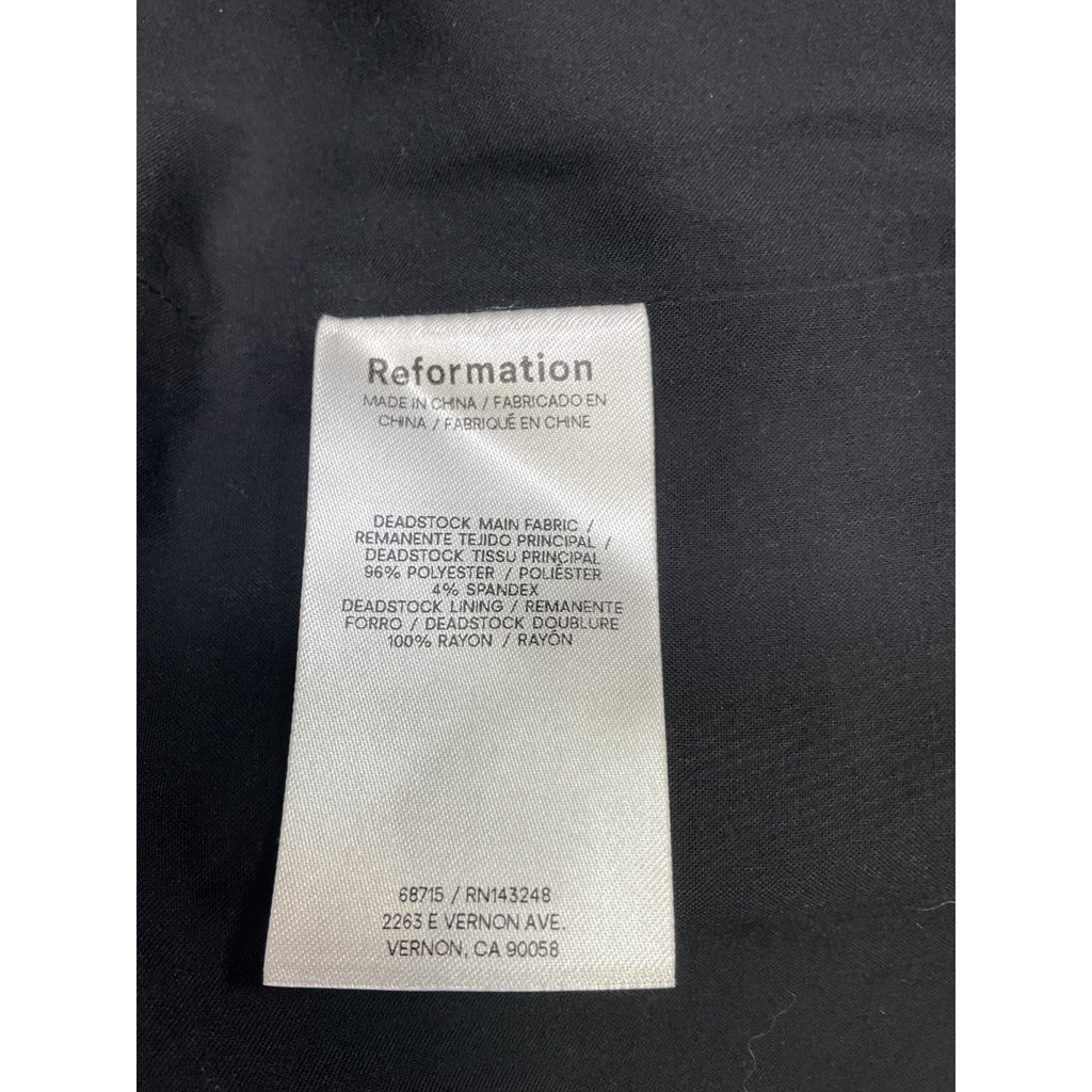Reformation 'Charchi' Brown Polyester Skirt Size 8