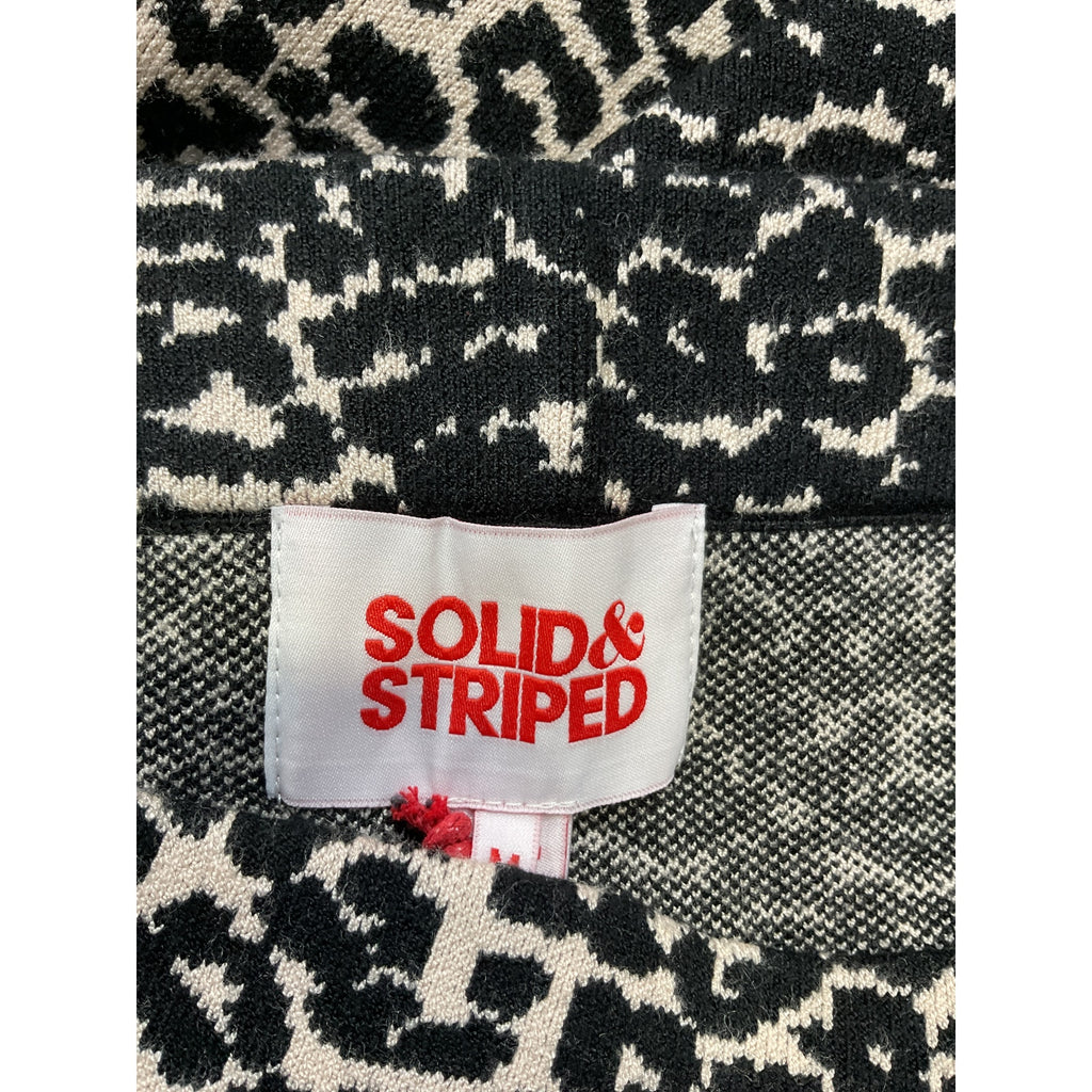 Solid & Striped 'The Ronnie' Black Viscose Skirt Size M