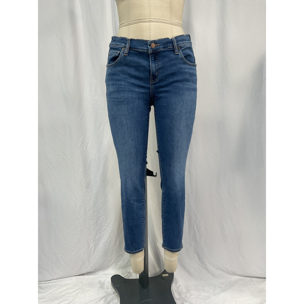 Hatch The Slim Maternity Blue Cotton Denim Jean Size 30