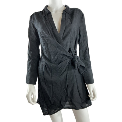 L Space Textured Black Daydream Tunic