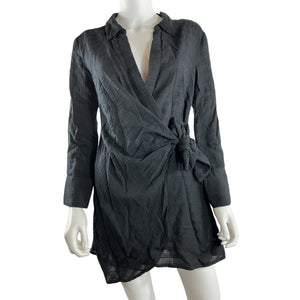 L Space Textured Black Daydream Tunic