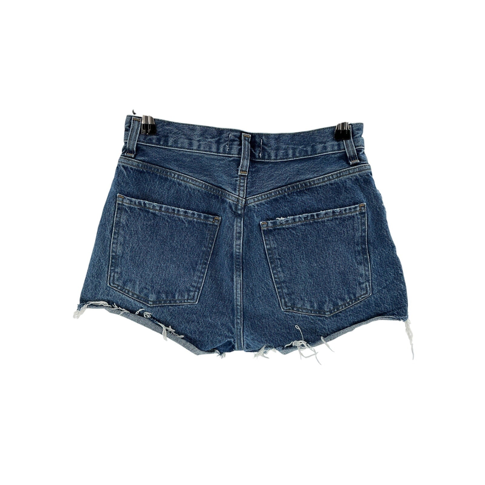 Agolde 'Mila' Blue Cotton Short Size 26