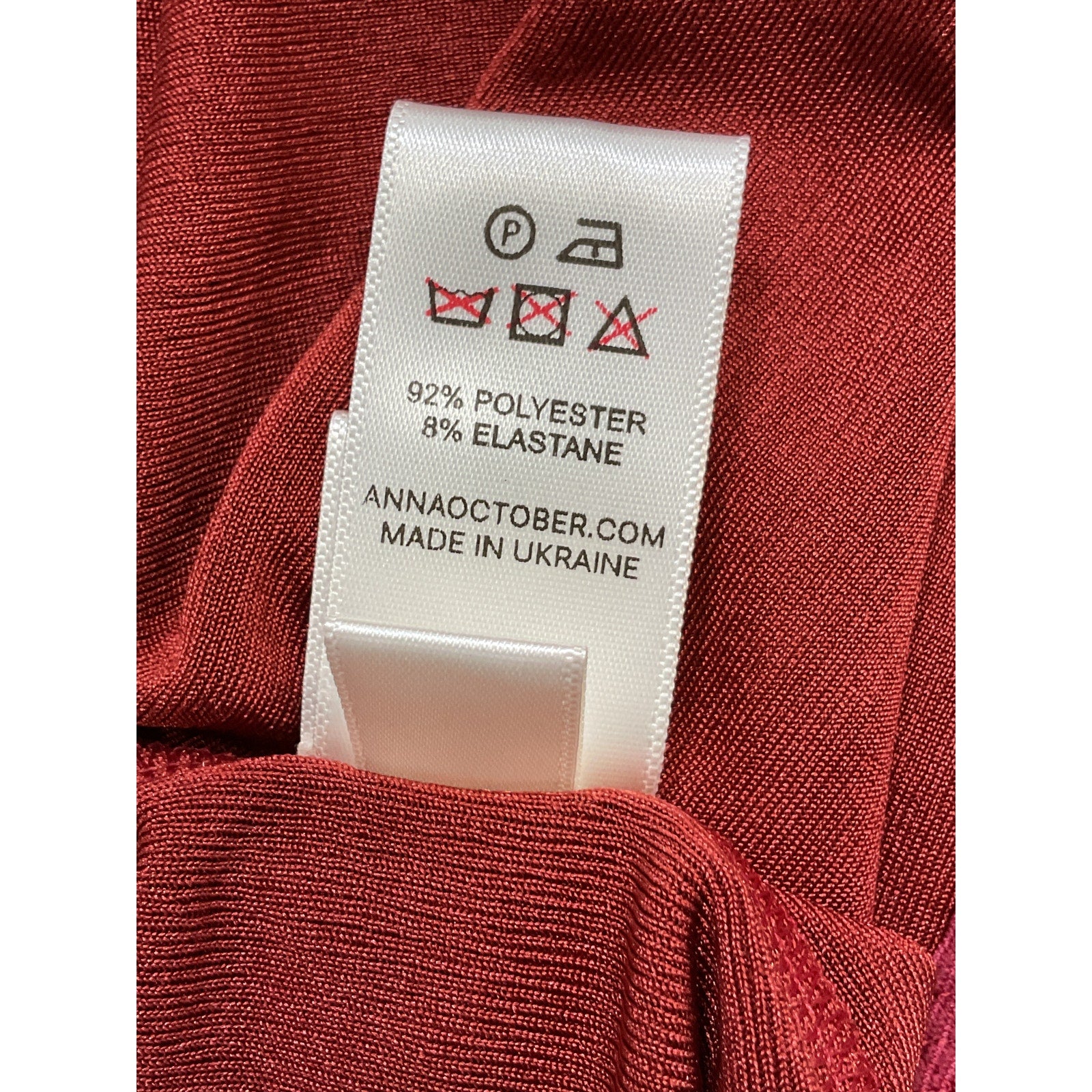 Anna October 'Kerry' Red Skirt Size S
