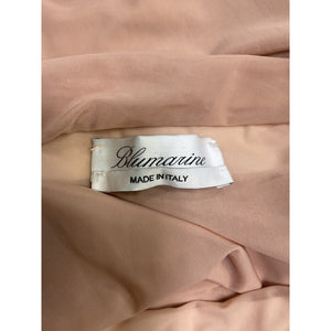 Blumarine Ruched Pink Tie Skirt Size 2