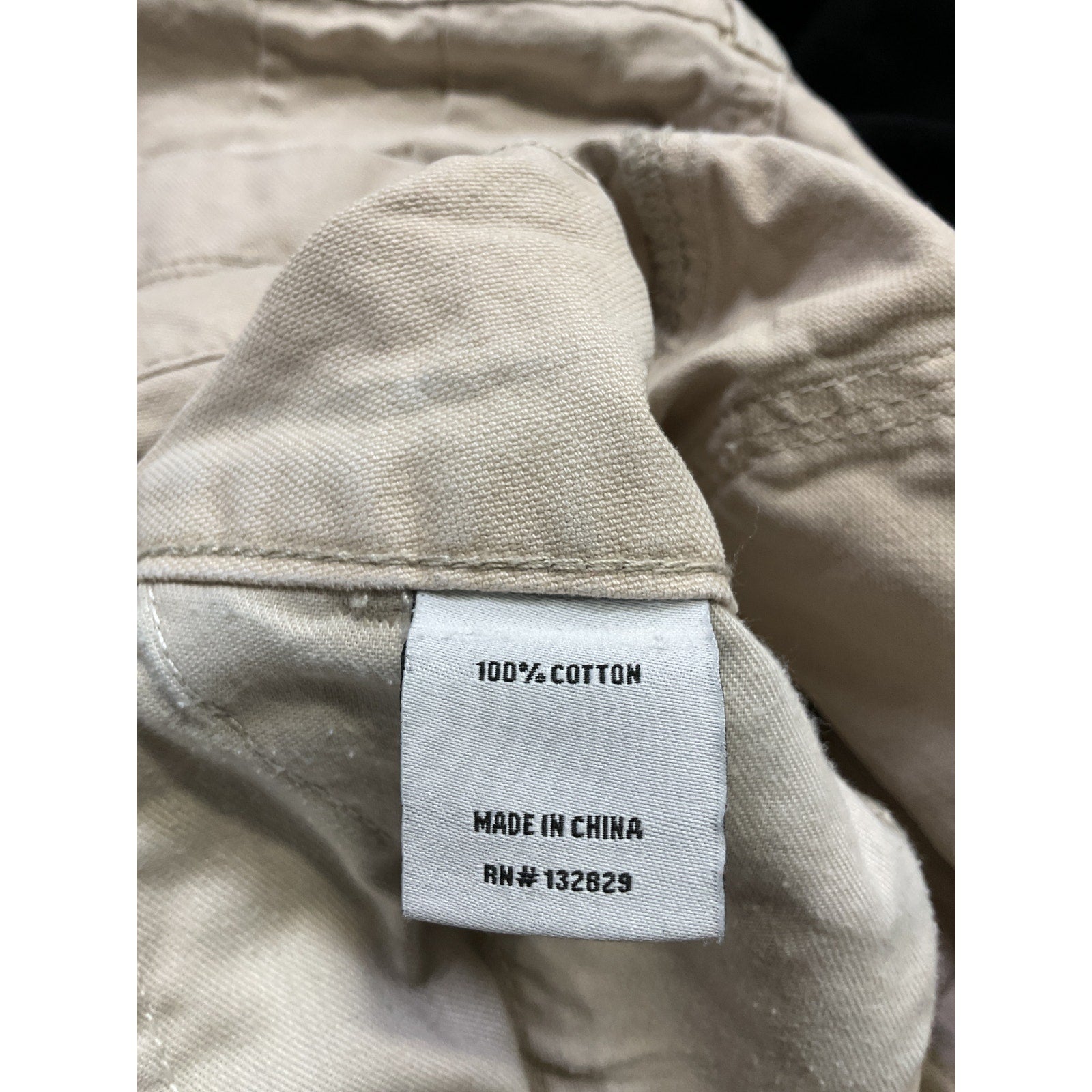 Helsa 'Workwear' Tan Mini Skirt Size S