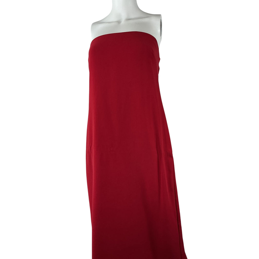 Reformation 'Nino' Red Acetate Dress Size 8