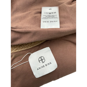 Anine Bing Cozy Brown Royce Pullover Size S / P