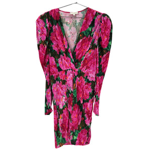 Ronny Kobo Floral Multicolor Talon Dress Size M