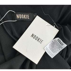 Nookie Sleek Black Jasmine Gown Size S