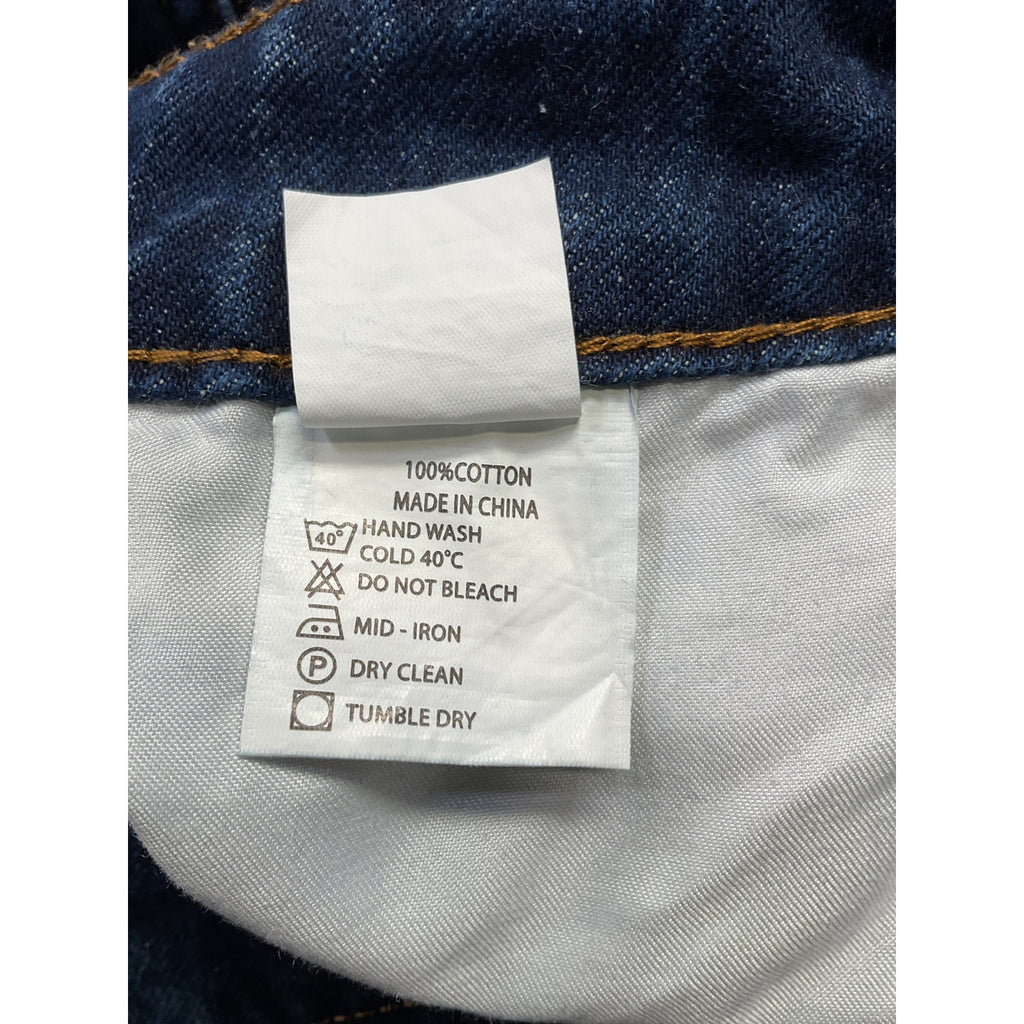 Dissh 'Lennon' Blue Cotton Maxi Skirt Size 12