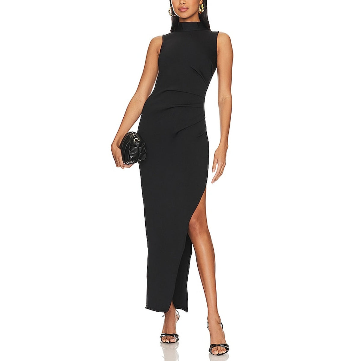 Elliatt Sleek Black Casablanca Dress Size S