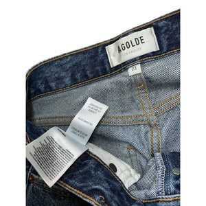 Agolde Vintage Blue 90s Pinch Waist Denim Jeans Size 23