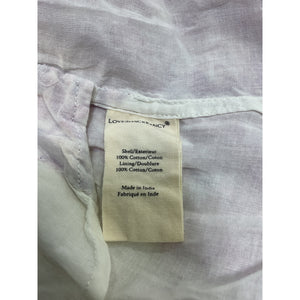 LoveShackFancy Floral Purple Iris Runa Mini Dress Size P
