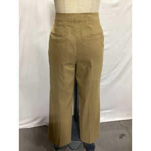 Jenni Kayne 'Keaton' Tan Linen Pant Size 2