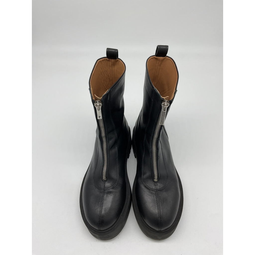Flattered 'Alma' Black Leather Boot Size 6