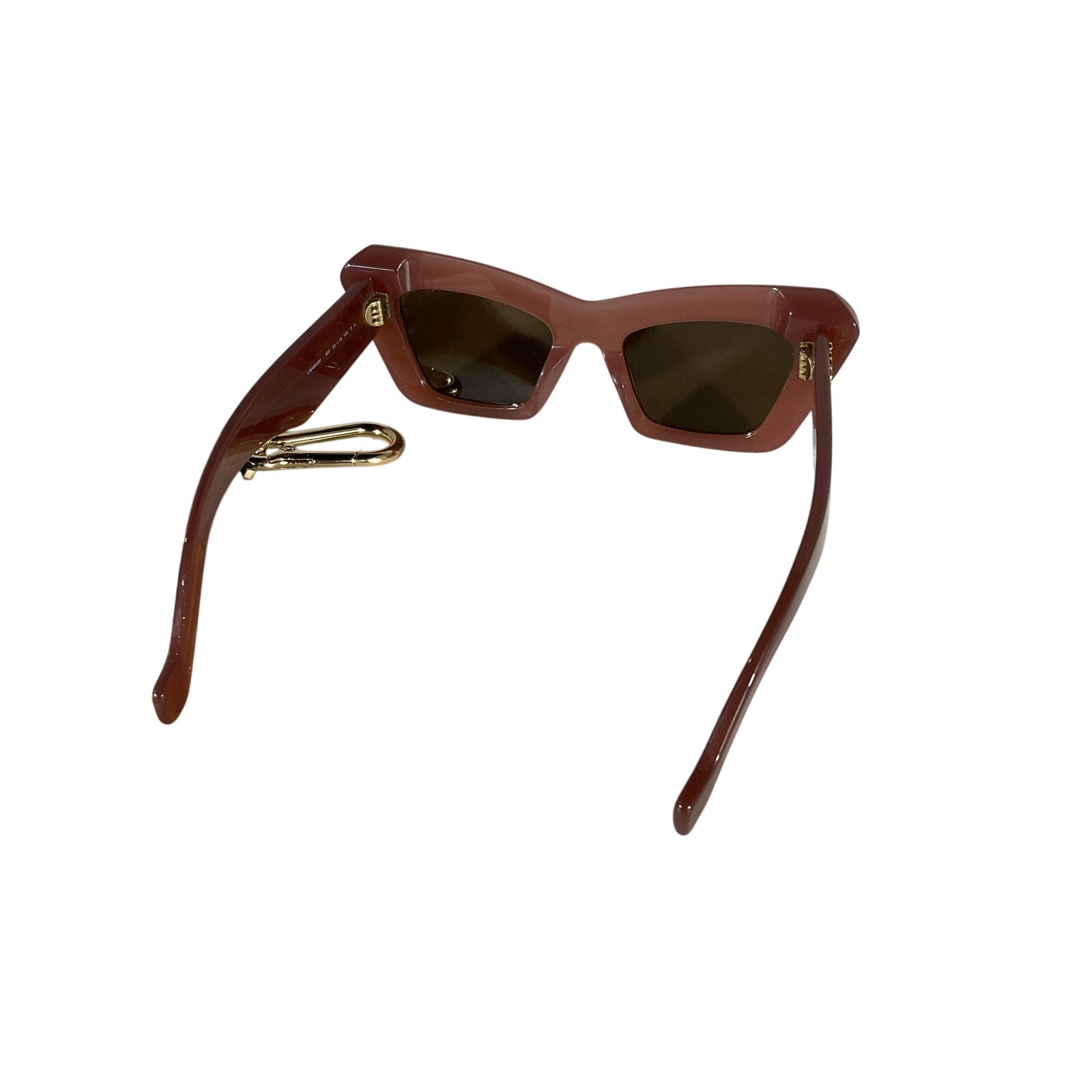 Loewe '50mm' Brown Acetate Cat Eye Sunglasses Size OS