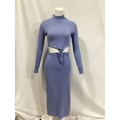 Atoir 'Jed' Blue Mockneck Dress Size S - NWT