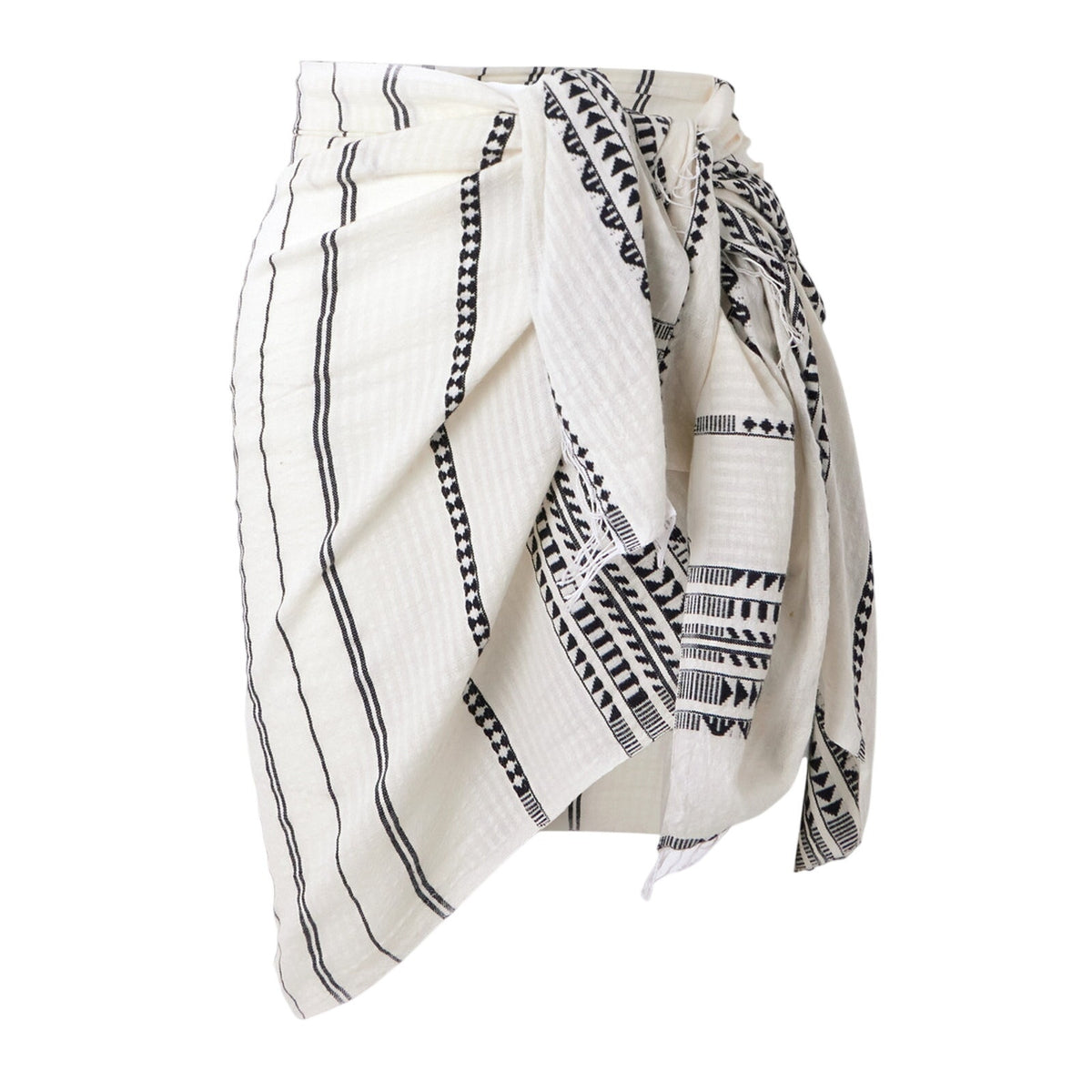 Lemlem Striped Beige Lema Pareo