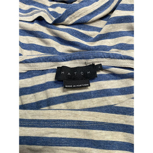 Hatch The Perfect Blue Viscose Long Sleeve Tee Size 1