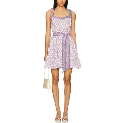 Cleobella Floral Pink Tillie Mini Dress Size XS