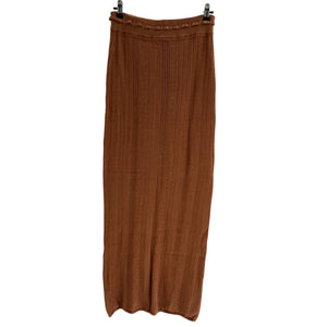 Lpa Knit Coffee Bennett Skirt Size S