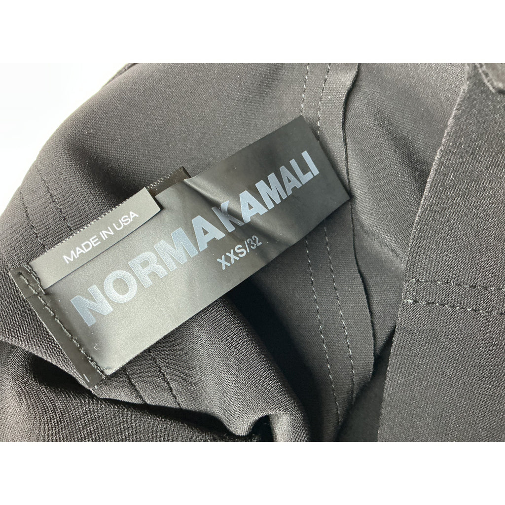 Norma Kamali Simple Black Polyester Vest Size XXS