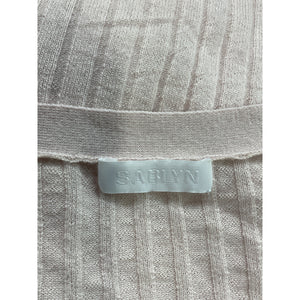 Sablyn 'liliana' White V-Neck Faux Fur Cardigan Size XS