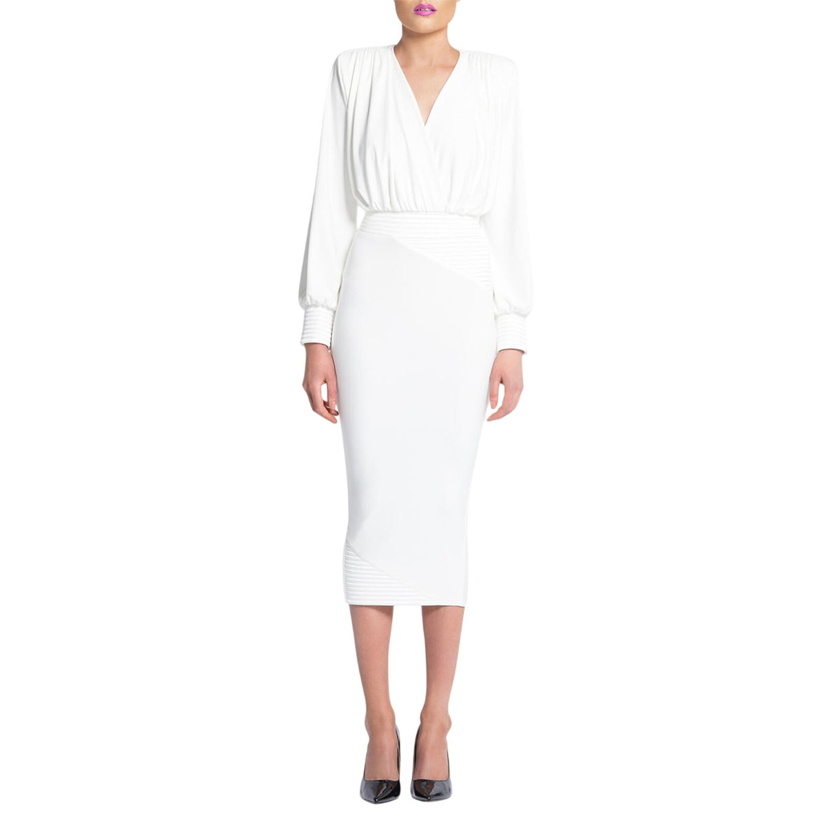 Neiman Marcus Elegant White Lover Man Dress Size 4 NWT