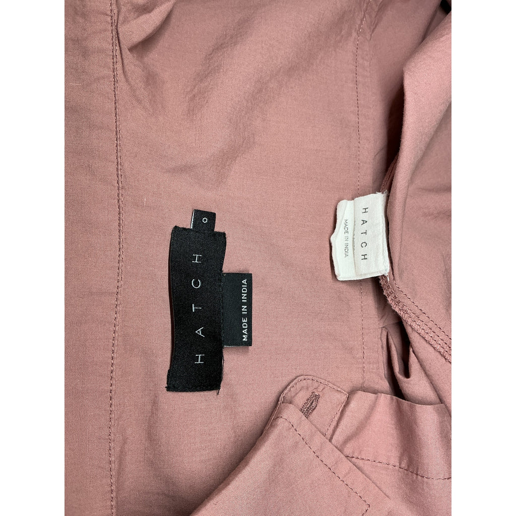 Hatch 'The Classic' Pink Buttondown Blouse Size 0