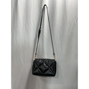 Stand Studio 'Brynn' Black Quilted Leather Shoulder Bag