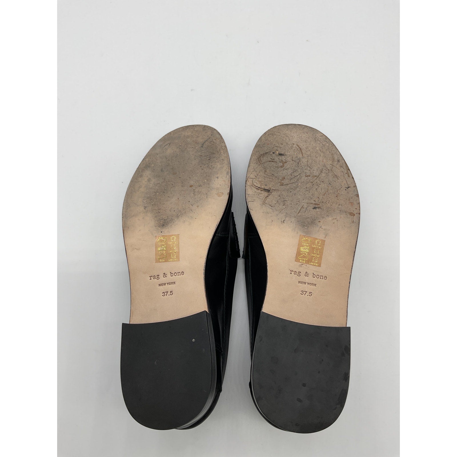 Rag & Bone 'Carter' Black Loafer Size 7.5