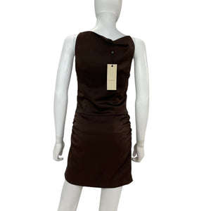 Bec + Bridge Sleek Cocoa Jones Mini Dress Size 4 NWT