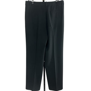 Theory Crepe Black Wide-Leg Pants Size 6