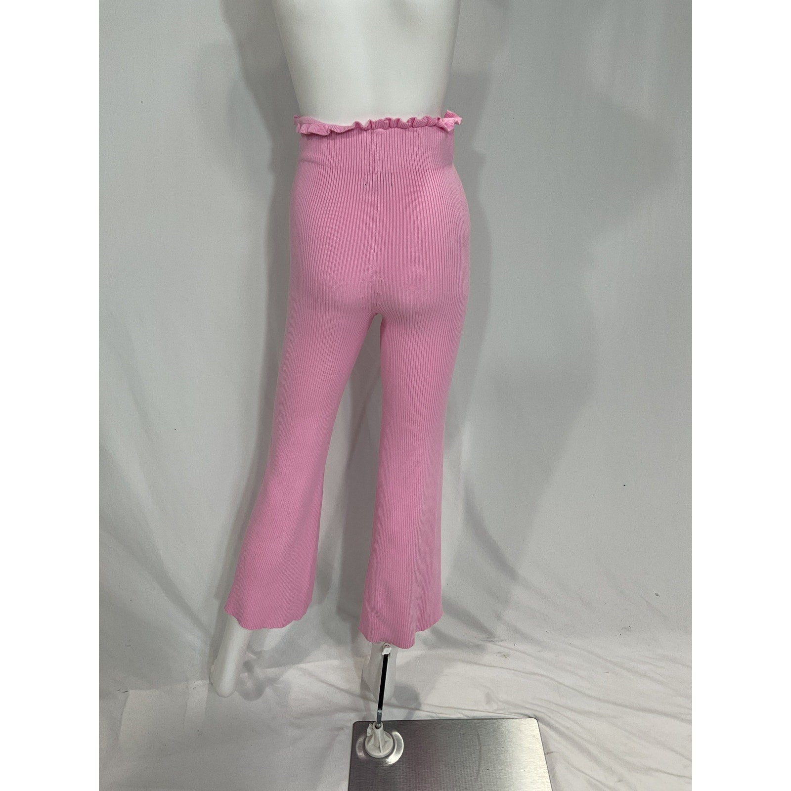 Majorelle Sweetheart Pink Ribbed Pant Size XS