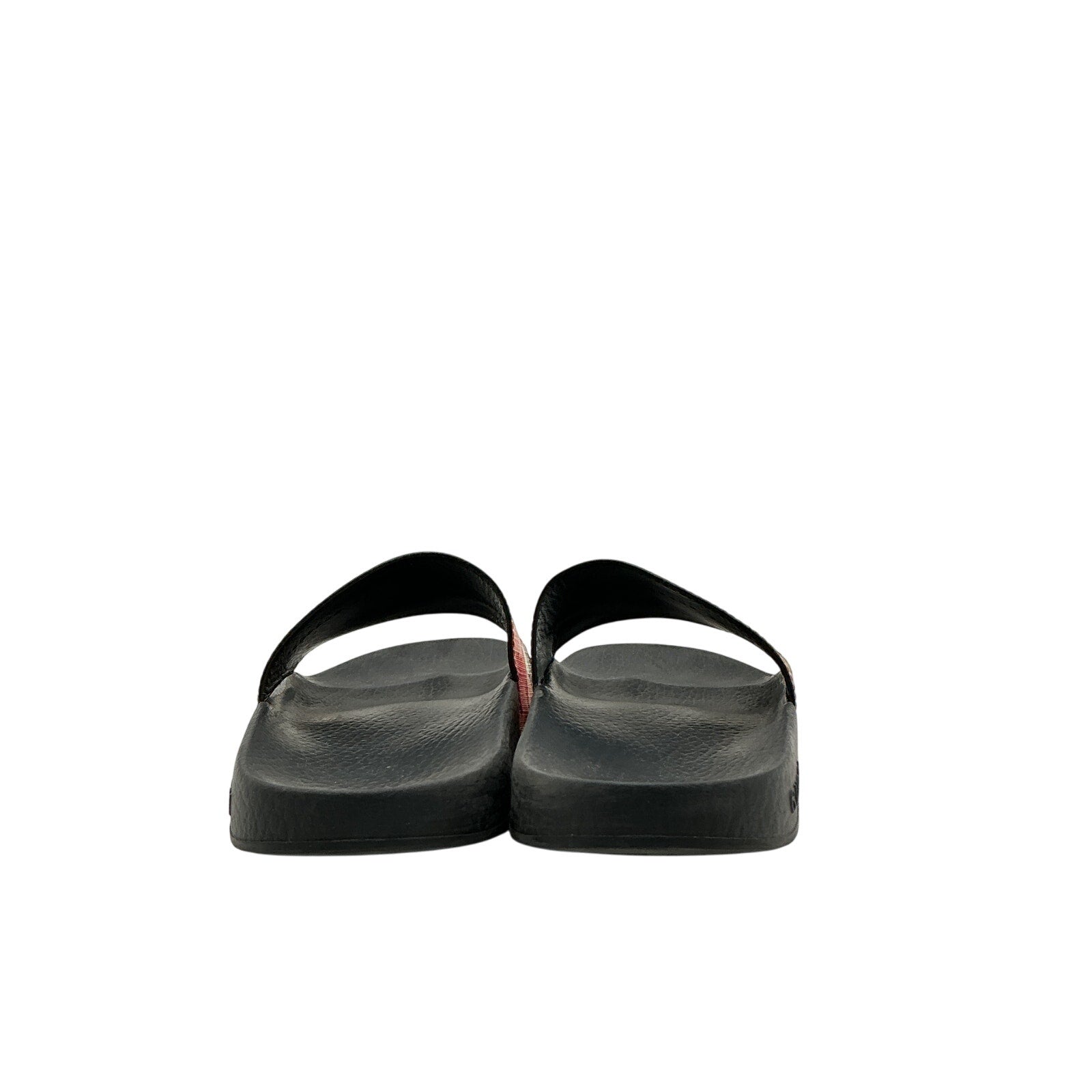 Gucci 'Pursuit' Black Leather Slide Sandal Size 6US / 36EU