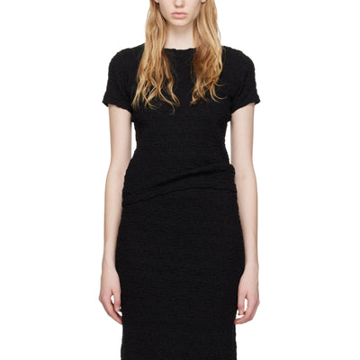 Vince Textured Black Popcorn Tee Size S / P