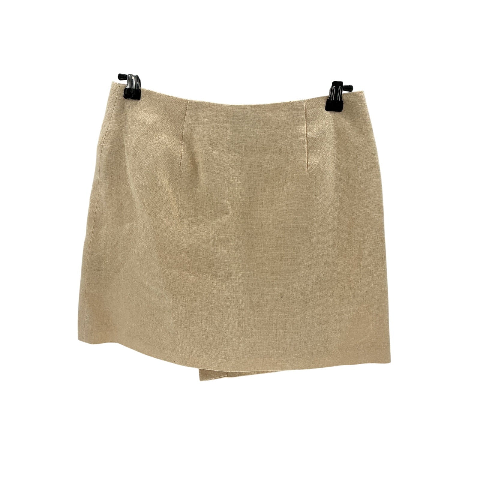 Anine Bing 'Natalia' Beige Linen Skirt Size XS