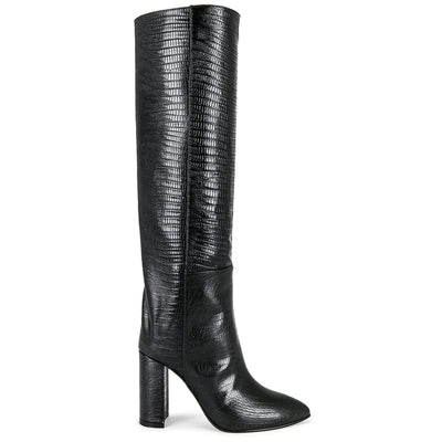 Toral Tall Black Leather Boot Size 10 US / 40 EU