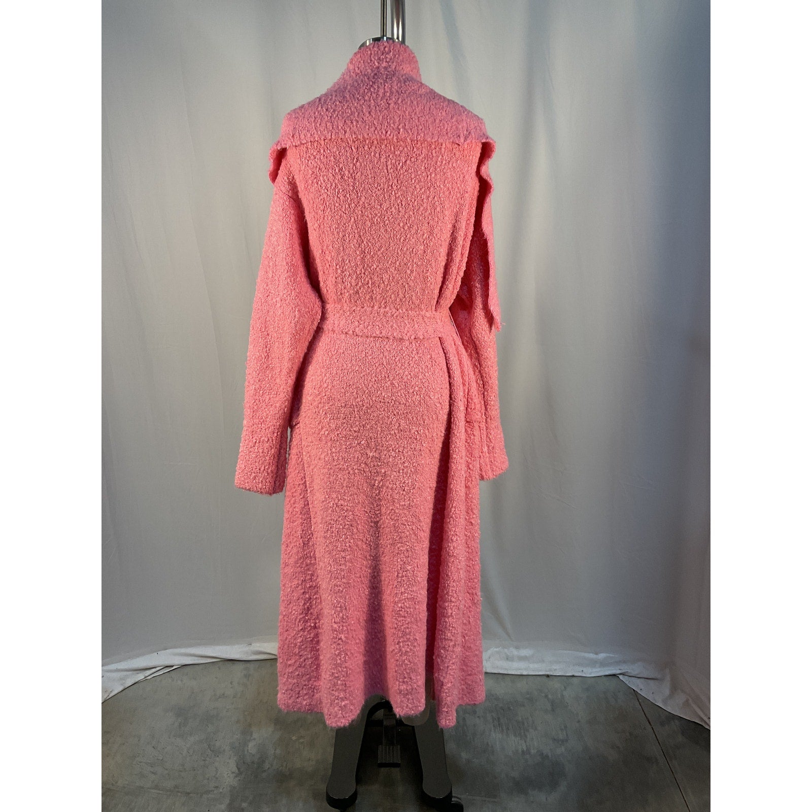 Ser.O.Ya 'Rue' Pink Boucle Cardigan Size S